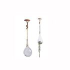 Pendente Decorativo Terrário Suspenso Vidro Gota 50cm Madelus