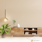 Pendente Delta Vidro Ambar 786/1 Preto