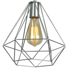 Pendente Diamante Aramado Grande Cromado