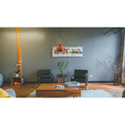 Pendente Diamante Aramado Grande Lustre Sala De Jantar Decora