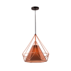 Pendente Diamante Aramado Grande Lustre Sala De Jantar Decora