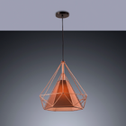 Pendente Diamante Aramado Grande Lustre Sala De Jantar Decora