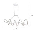 Pendente Dourado Fosco De Led 3000k Bivolt Zigora