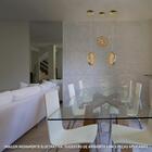 Pendente Dourado Urano Cristal Lavabo Sala Quarto Cabeceira