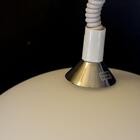 Pendente Down Sobe E Desce Vidro Branco Fosco