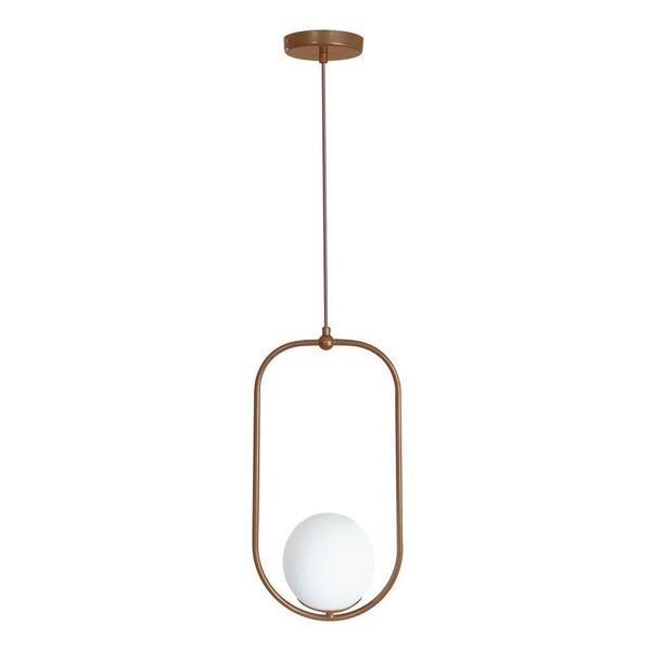 Pendente Drop Classic Dourado C/ Cabo De 2 Mt