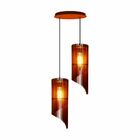 Pendente Duo - Ascending - Marrom