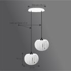 Pendente Duo - Turbine - Branco