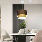 Pendente Duplo Cilíndrico Com Desvio De Centro Vivare Md-4360