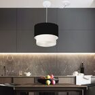 Pendente Duplo Cilíndrico Com Desvio De Centro Vivare Md-4363