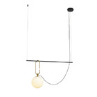 Pendente Elo Trilho Globo 15cm E27