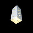 Pendente Em Alumínio E Cristais Redondos Neo Para 1 Lâmpada E