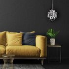 Pendente em Cristal e Metal KRI transparente Bella Ø18cm para