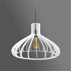 Pendente Em Madeira - Circus Light - Branco