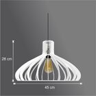 Pendente Em Madeira - Circus Light - Branco