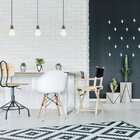 Pendente Em Metal Bella Na Cor Ouro Velho Para 1 Lâmpada Halo