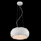 Pendente em Policarbonato e Acrílico Branco Vega Bella Ø46cm