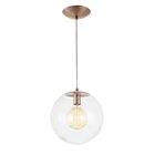 Pendente Em Vidro Esfera 20cm Madelustre Cristal