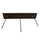 Pendente Eternity Hunter Trade Preto Para 3 Lâmpadas E27 Bivo