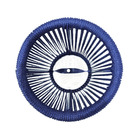 Pendente Externo Cone 1 Lâmpada Alumínio Azul Ibiza II Fibrarte