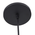 Pendente Externo 1 Lâmpada Metal Preto Colonial Primor