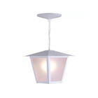 Pendente Externo Branco Metal L4C Ideal Iluminação