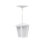 Pendente Externo Branco Metal Sextavado Inspire