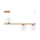 Pendente Fantasy Crystal Plus G9 3 Luzes Bronzearte Bronzearte