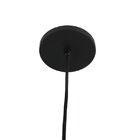 Pendente Favo G Preto Para Salas E Quartos Para 1 Lâmpada E27