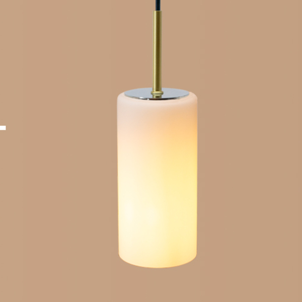 Pendente Float 38711 Leitoso ø100x200mm cabo: 2 metros