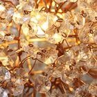 Pendente Flor Dente de Leão Ø15CM com Cristais Legítimos na c