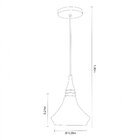 Pendente Flow Piramidal Madelustre