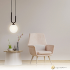 Pendente Gaber Globo 12cm 1xg9 Preto