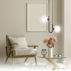 Pendente Gaber Globo 12cm 2xg9 Preto