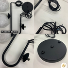 Pendente Gaber Globo 12cm 2xg9 Preto