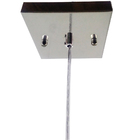 Pendente Gelo Transparente /1 7021 Cromado