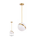 Pendente Glam Dourado E Branco Sky-90/20 Skylight