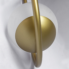 Pendente Globo Drop Dourado Fosco