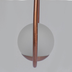 Pendente Globo Drop Rose Gold