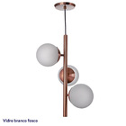 Pendente Globo Trio Rose