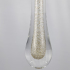 Pendente Gota Dourado Led 3000k Chandelie 102s-c1-do