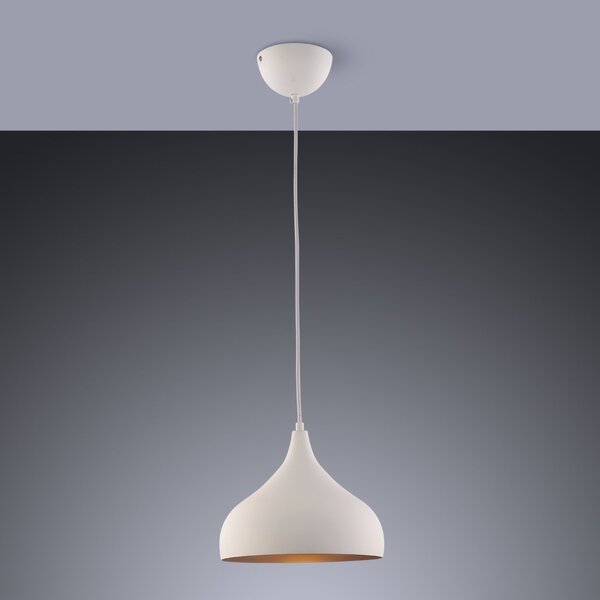 Pendente Gota Em Alumínio Mini Startec Branco