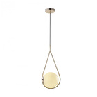 Pendente Gota La Ville 50cm Vidro/metal Gold Hevvy Sl-5864/h1