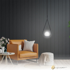 Pendente Gota Preto 1l E27 Spotline 779/1