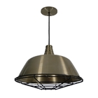 Pendente Gota Retrô Kaliupe Bronze Kit Com 3