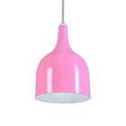 Pendente Gota Teat Luminária Lustre Alumínio Rosa - Rei Da Il