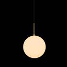 Pendente Grape Ouro Com Globo Branco P/g9 Starlux Zr082 St2068