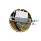 Pendente Grape Ouro Com Globo Branco P/g9 Starlux Zr082 St2068