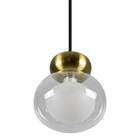 Pendente Guaraná Bella Iluminação Hc007s + Led G9 Branco Frio