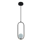 Pendente Gude 17cmx47cm 5x5w G9 Bella Iluminação Preto